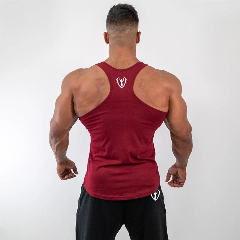 Áo Ba Lỗ Thể Hình Nam - Gym Cotton Không Tay - Daisan Mart