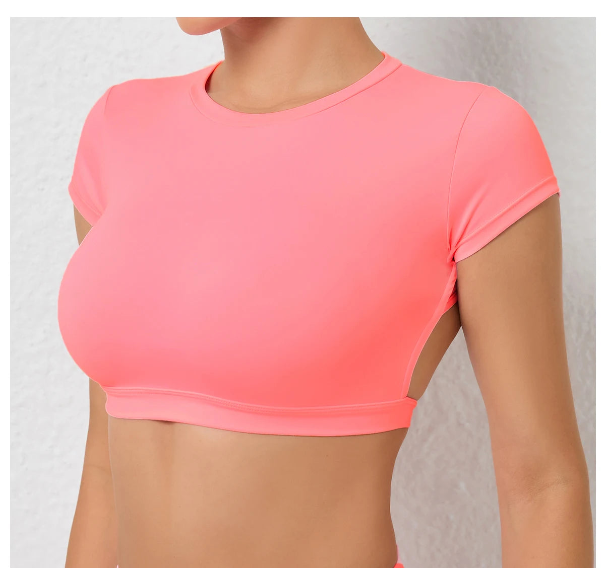 Áo Thể Thao Nữ Lưng Trần Không Đệm Yoga Gym Fitness - Daisan Mart