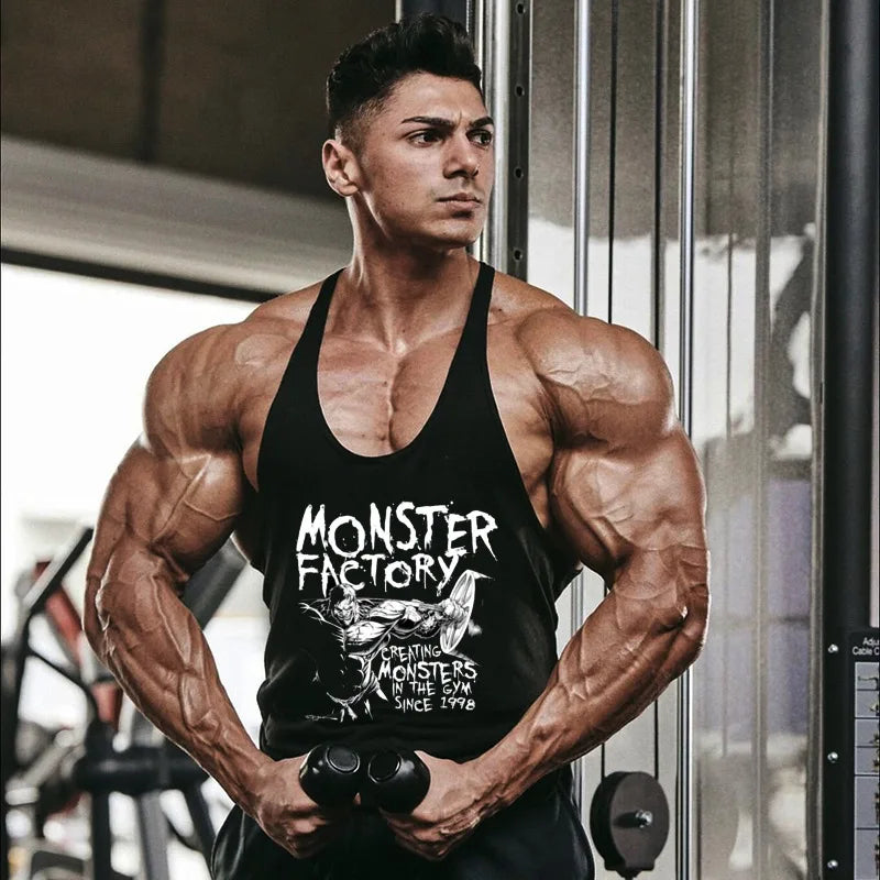 Áo Thun Gym Nam Sát Nách Dáng Ôm Tập Thể Hình - Daisan Mart