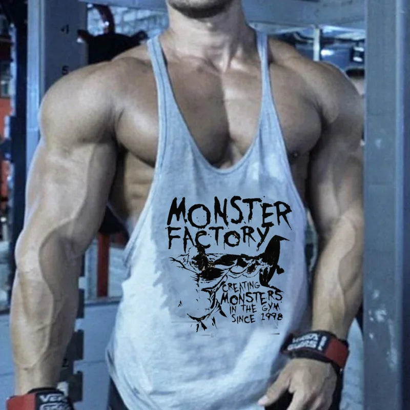 Áo Thun Gym Nam Sát Nách Dáng Ôm Tập Thể Hình - Daisan Mart