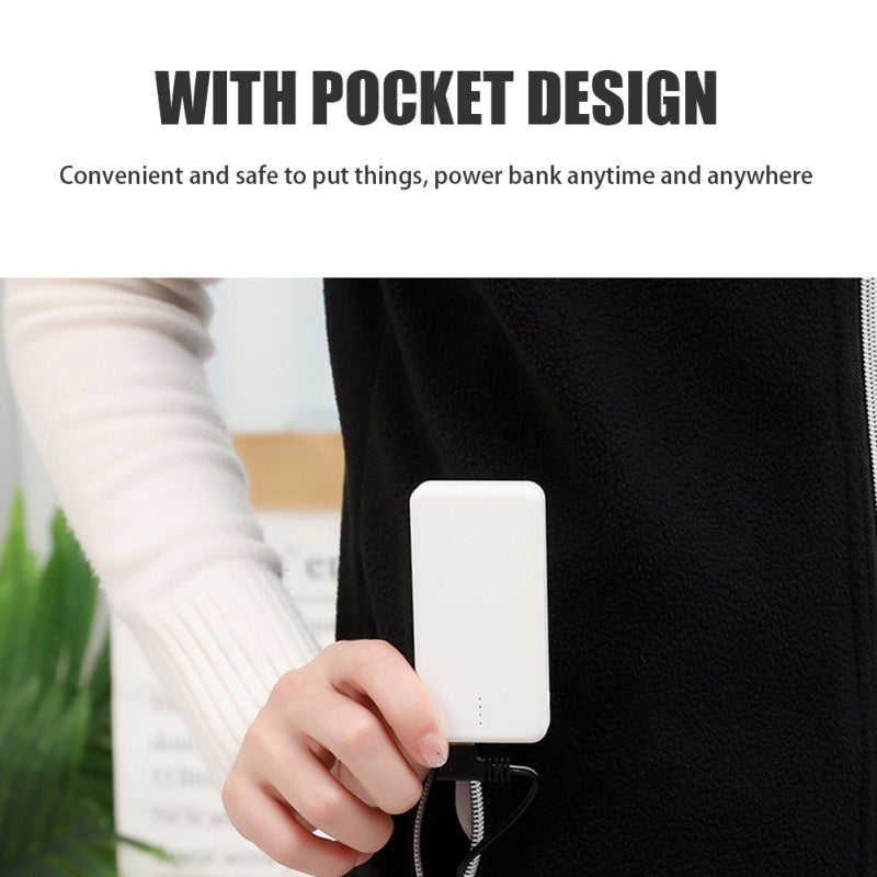 Áo Sưởi Thông Minh USB Du Lịch Đông Cho Cả Nam Nữ - Daisan Mart