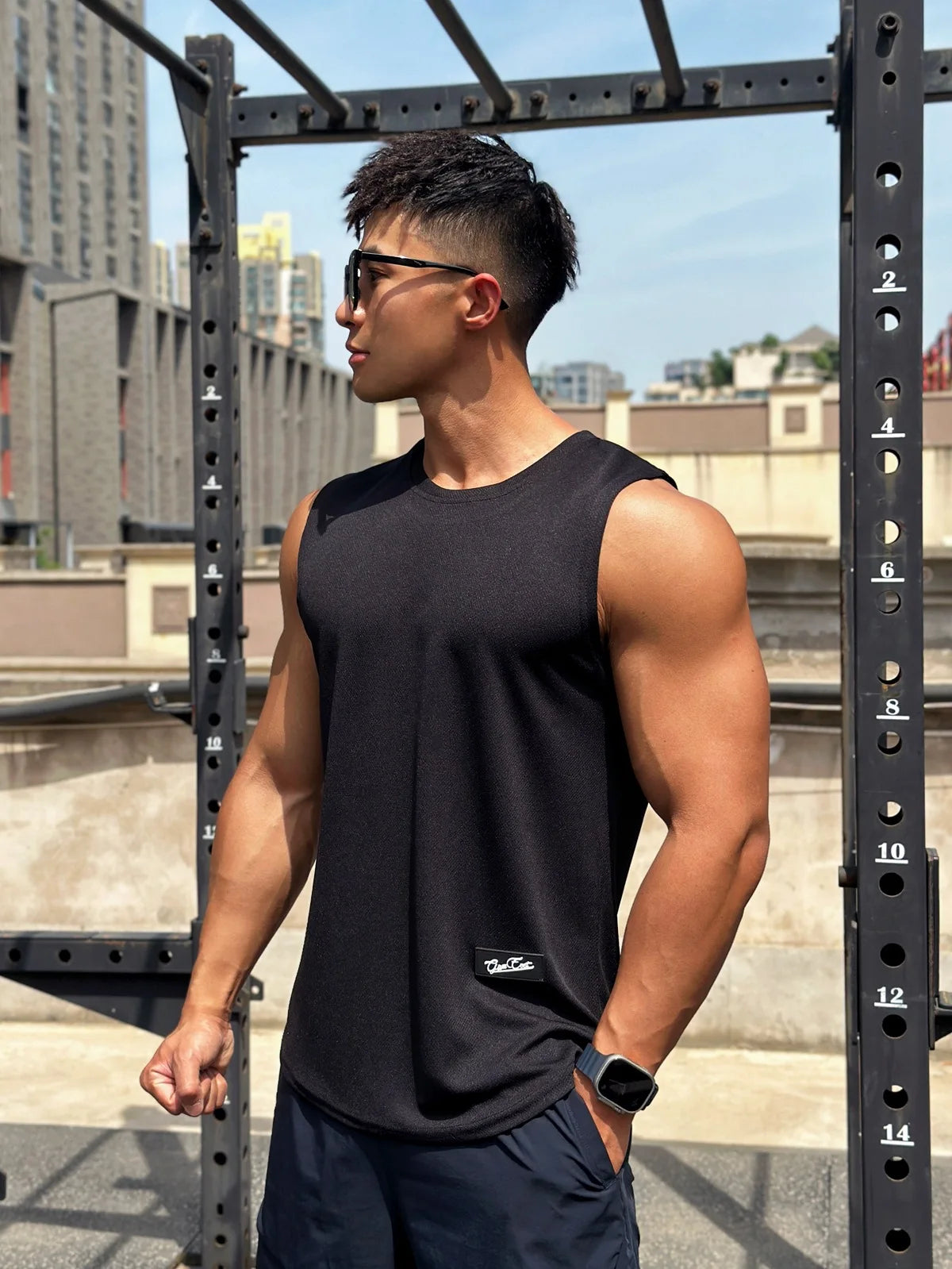 Áo Tank Nam Lưới Thoáng Khí Thể Thao Gym - Daisan Mart