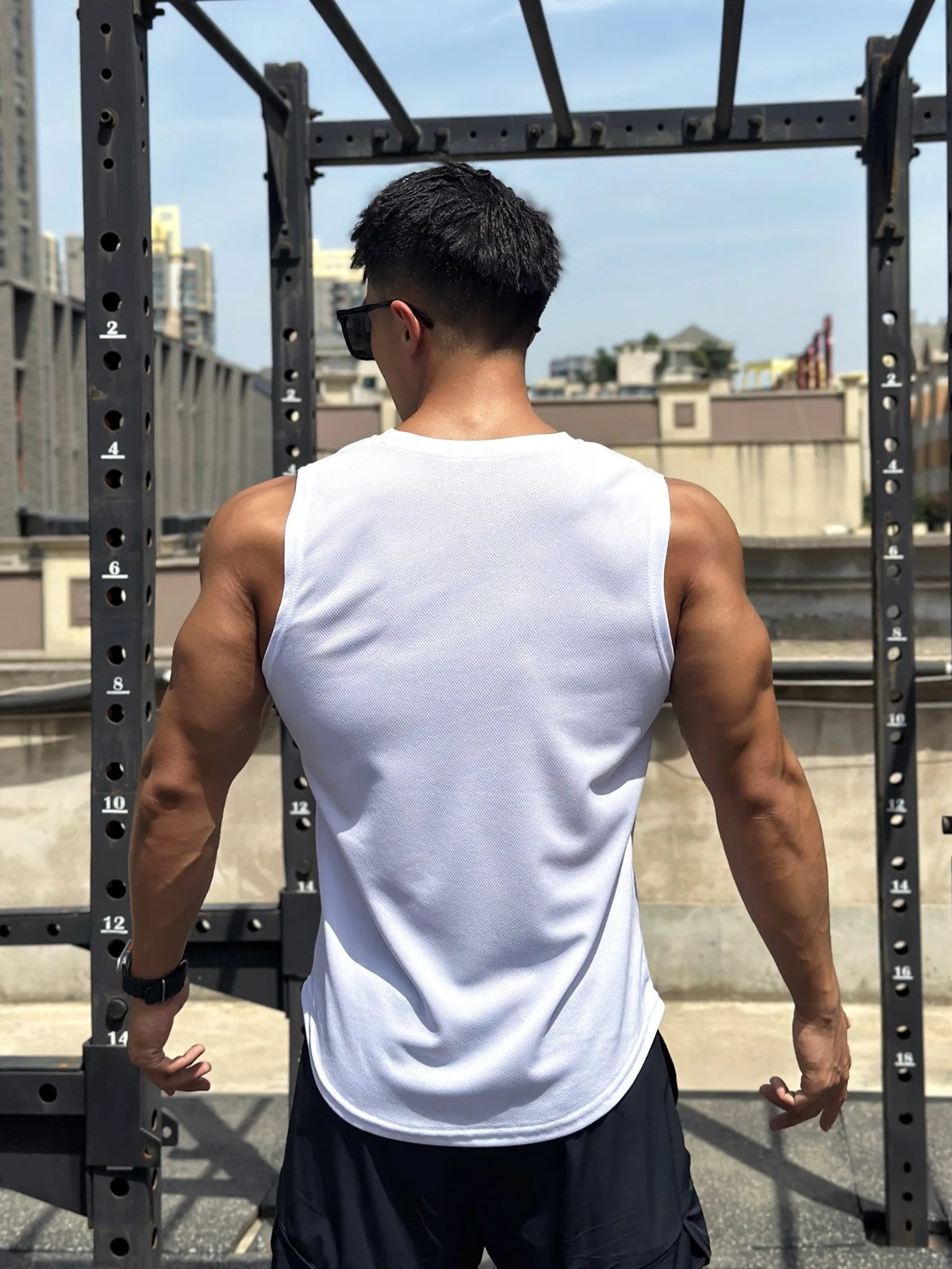 Áo Tank Nam Lưới Thoáng Khí Thể Thao Gym - Daisan Mart
