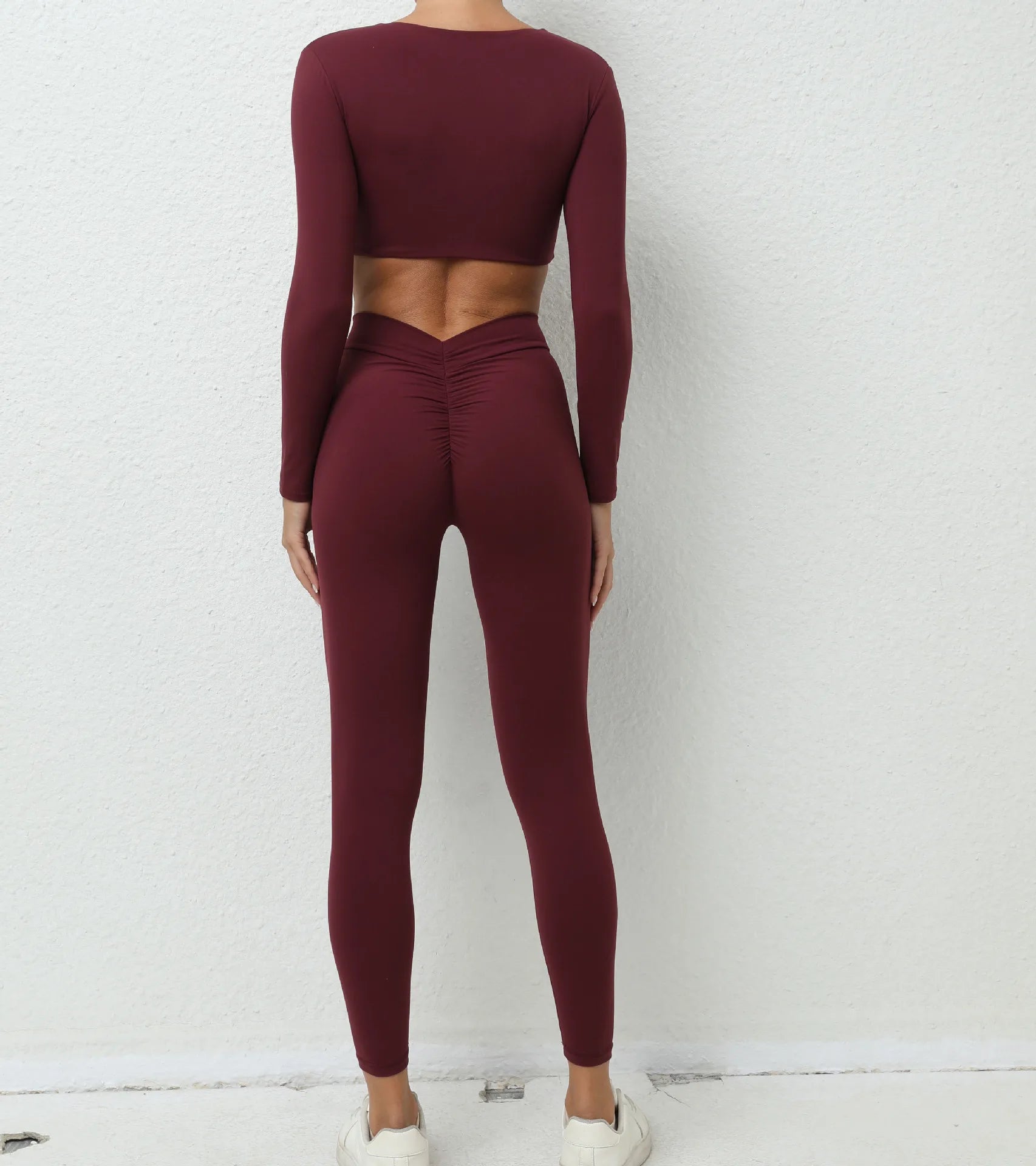 Set Áo Tay Dài & Quần Tập Gym Nữ - Thể Thao & Yoga - Daisan Mart