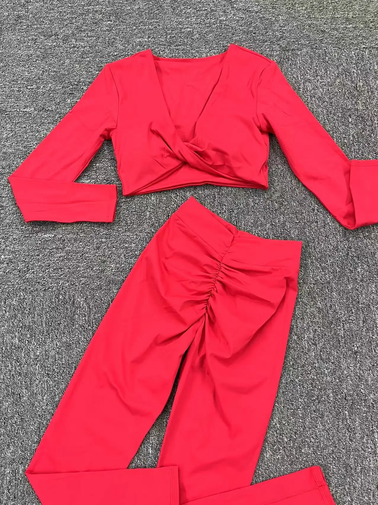 Set Áo Tay Dài & Quần Tập Gym Nữ - Thể Thao & Yoga - Daisan Mart