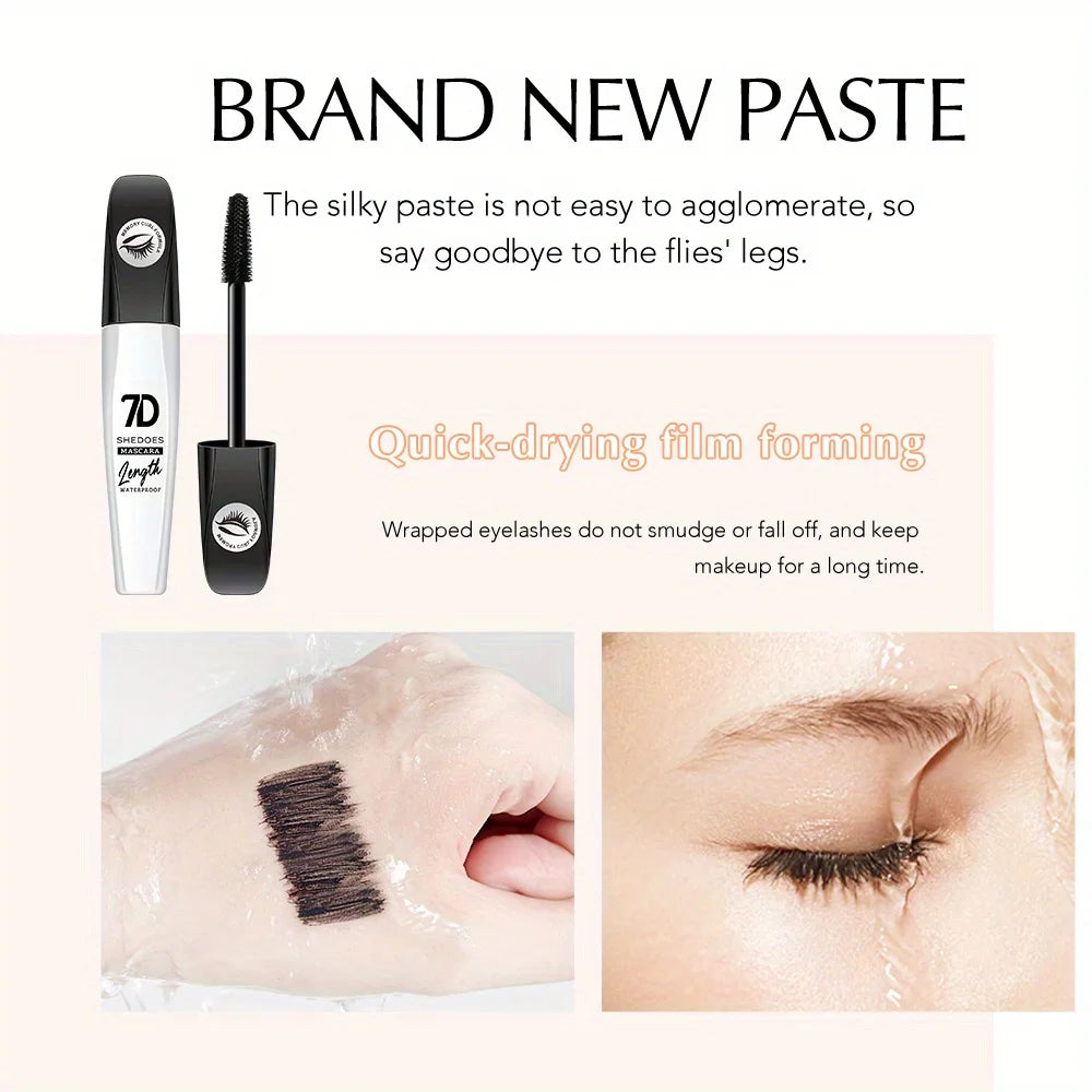 Mascara 7D Siêu Chống Nước, Dày Cong, Dễ Tẩy Trang - Daisan Mart