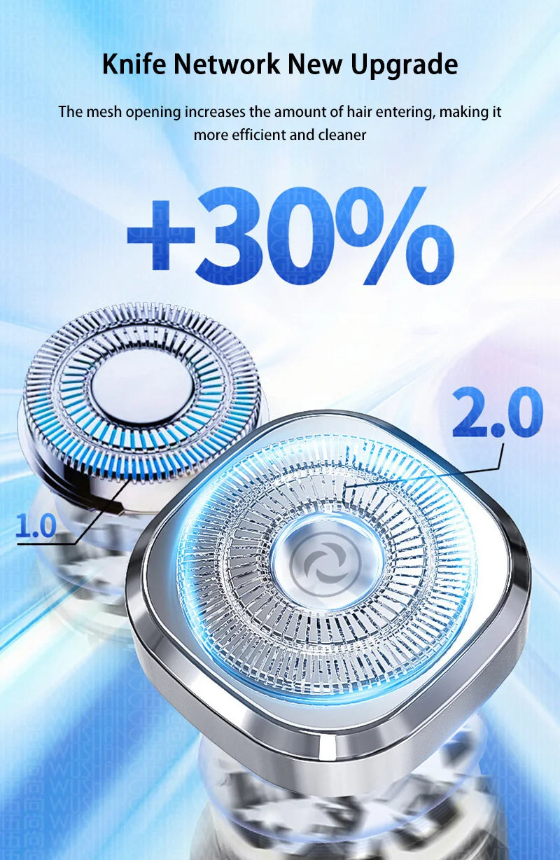 Máy Cạo Râu & Tỉa Lông Mũi Đa Năng Thông Minh 50K - Daisan Mart