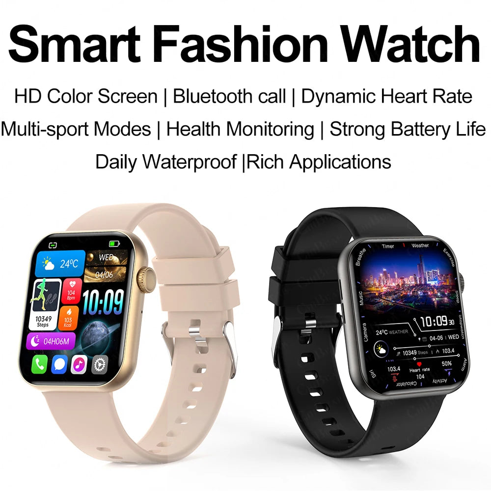 Đồng Hồ Thông Minh 2025 Màn Hình Cảm Ứng Gọi Bluetooth - Daisan Mart