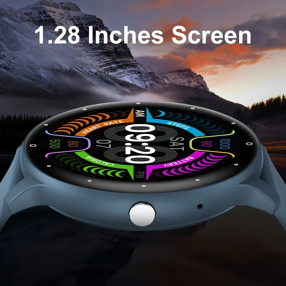 2025 Men's Smart Watch AMOLED Screen GPS Health
