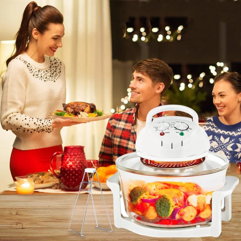 Nồi Chiên Không Dầu 12L Đa Năng Tự Động Thông Minh - Daisan Mart