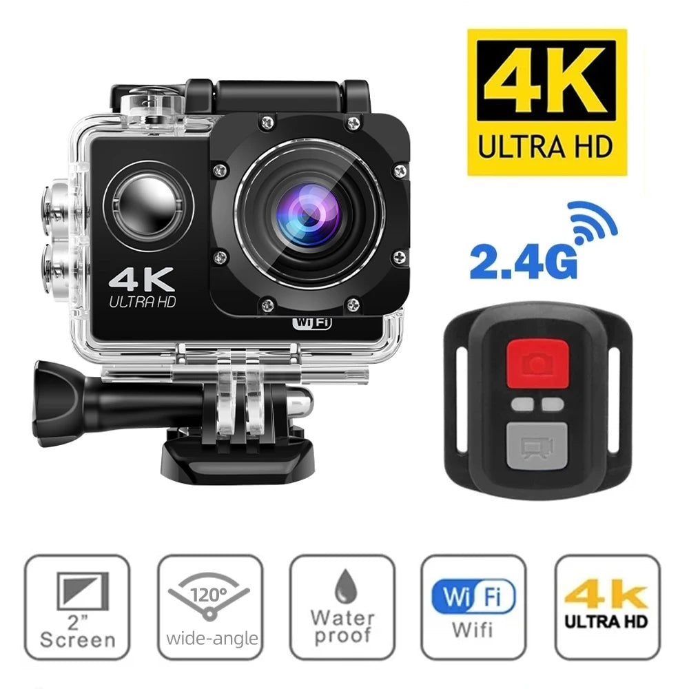 Máy quay Magecam 4K WiFi 170D chống nước cho thể thao - Daisan Mart