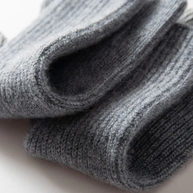 Găng Tay Nữ Len Cashmere Mềm Ấm, Cảm Ứng Mùa Đông - Daisan Mart