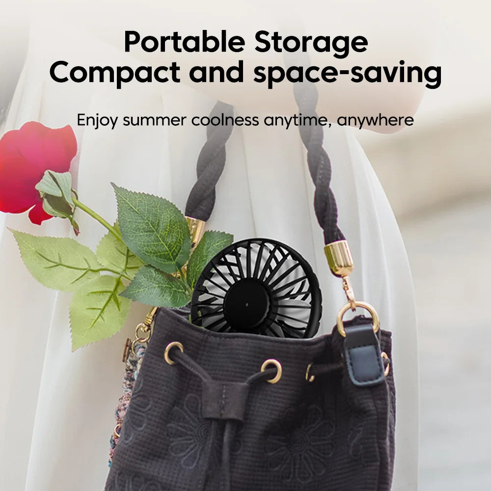 Portable Small Fan USB Fan Mini Silent Office Desk Fan For Summer Outdoors And Travel USB Cooling Fan Mini Play Plug Fans ﻿