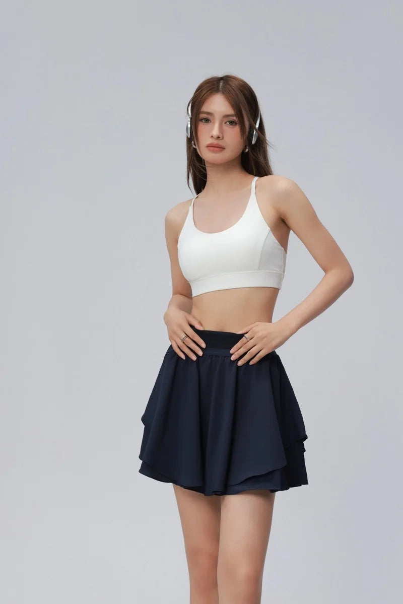 Váy Thể Thao Nữ Chữ V Tích Hợp Quần Nhanh Khô Co Giãn - Daisan Mart