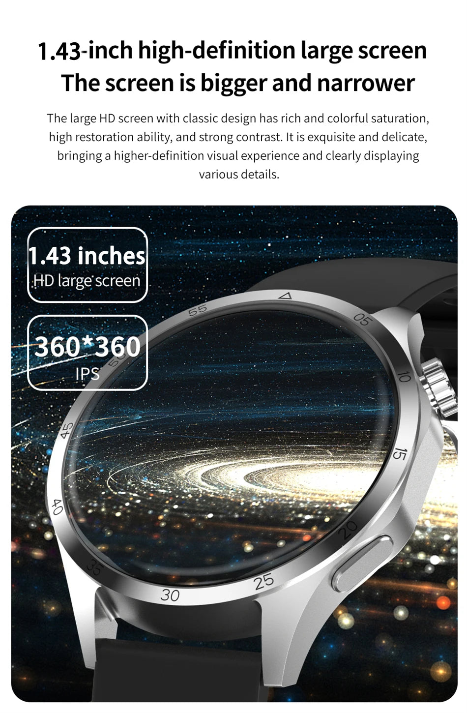 Đồng hồ thông minh 2025 - AMOLED HD, Bluetooth, sức khỏe - Daisan Mart