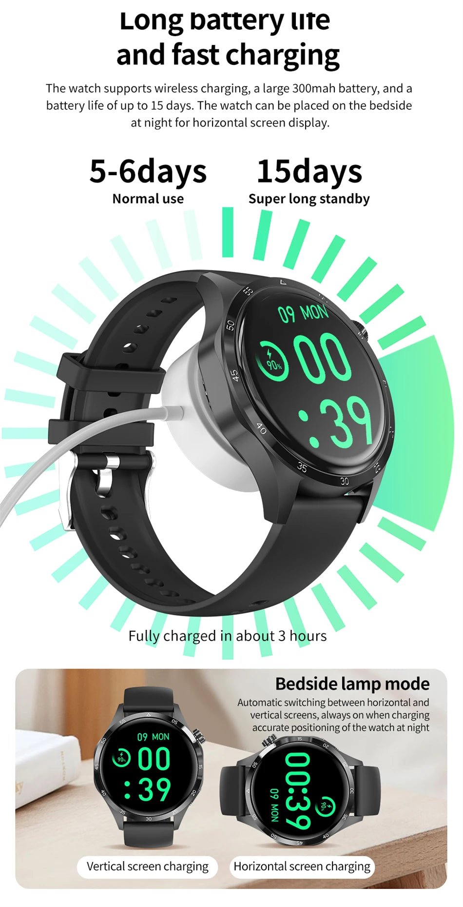 Đồng hồ thông minh 2025 - AMOLED HD, Bluetooth, sức khỏe - Daisan Mart