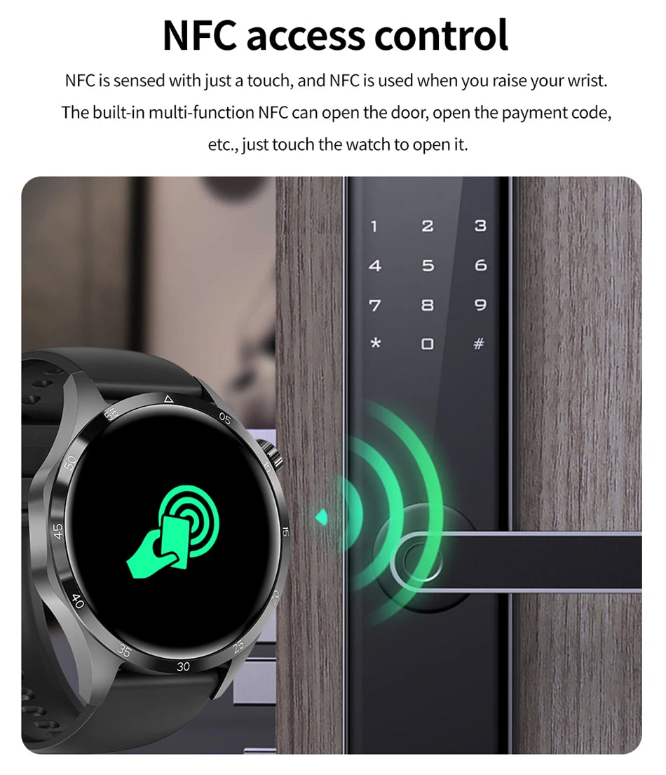 Đồng hồ thông minh 2025 - AMOLED HD, Bluetooth, sức khỏe - Daisan Mart