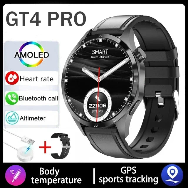 Đồng hồ thông minh 2025 - AMOLED HD, Bluetooth, sức khỏe - Daisan Mart