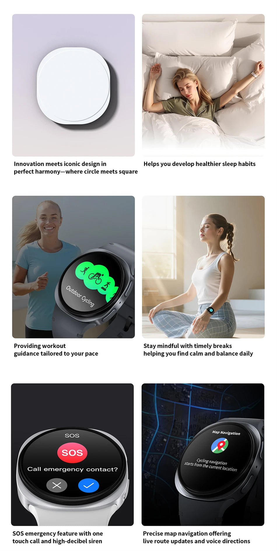 Đồng Hồ Thông Minh 2025 - Ultra HD Chống Nước GPS NFC