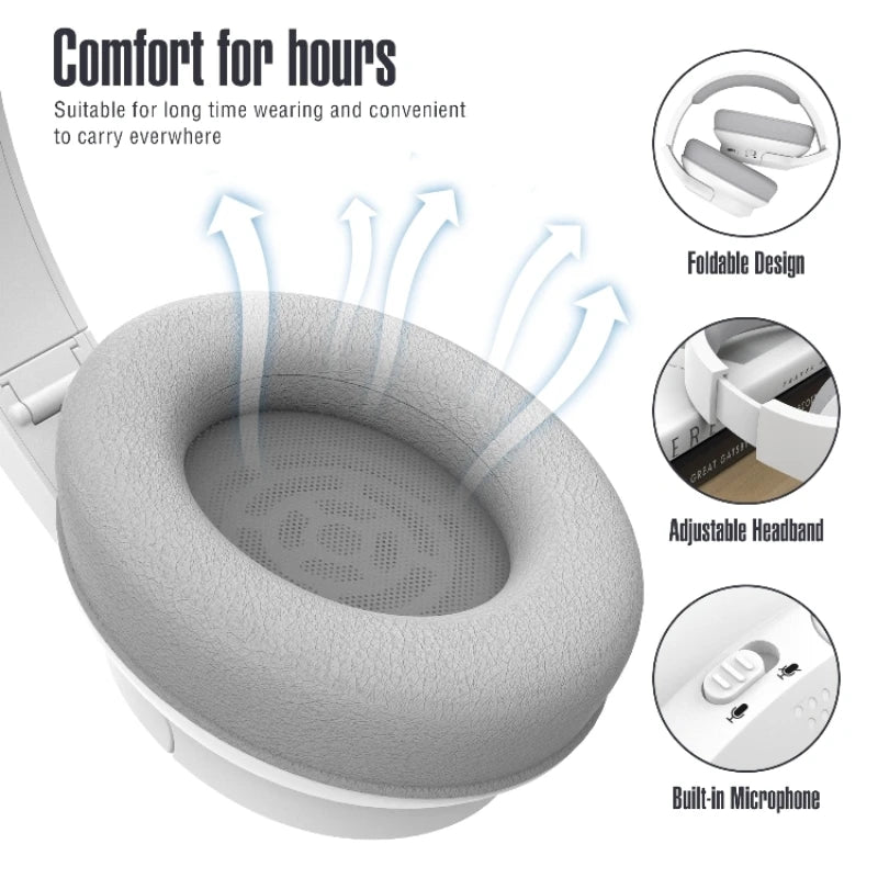 Tai Nghe Chơi Game Gập LDON L839 Bluetooth 5.3 Mic - Daisan Mart