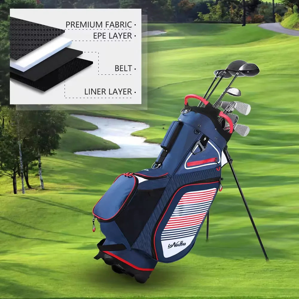 Túi Golf Chân Đứng Nylon Tùy Chỉnh Granddragon 14 Cách - Daisan Mart