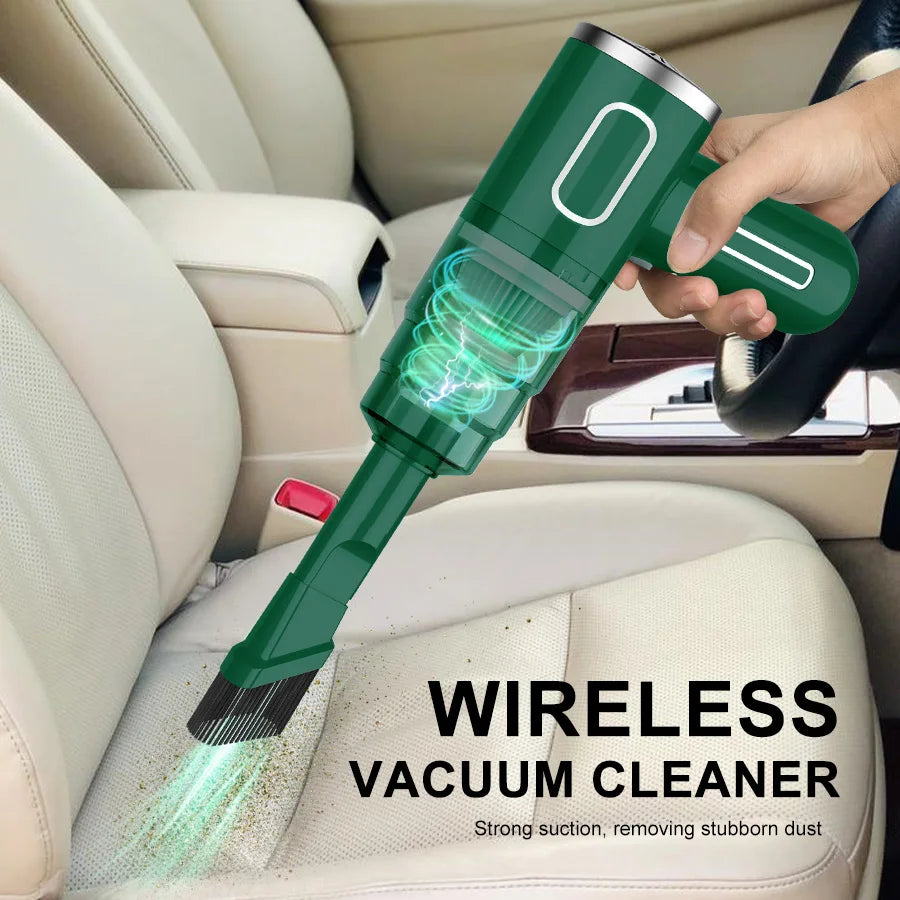 ABS Car Vacuum Cleaner Portable Powerful Wireless Vacuum Cleaner Home Carpet Cleaner Home Appliance Mini Cleaning Machine - Daisan Mart