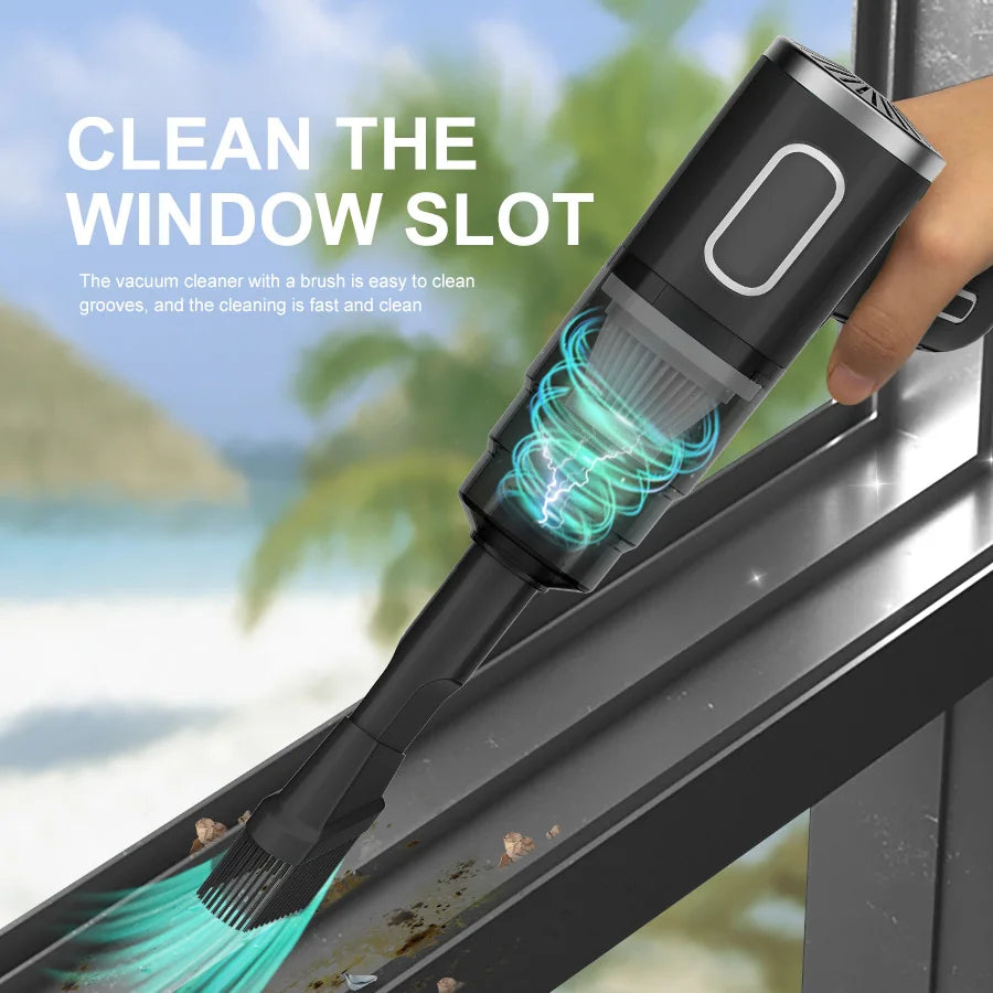 ABS Car Vacuum Cleaner Portable Powerful Wireless Vacuum Cleaner Home Carpet Cleaner Home Appliance Mini Cleaning Machine - Daisan Mart