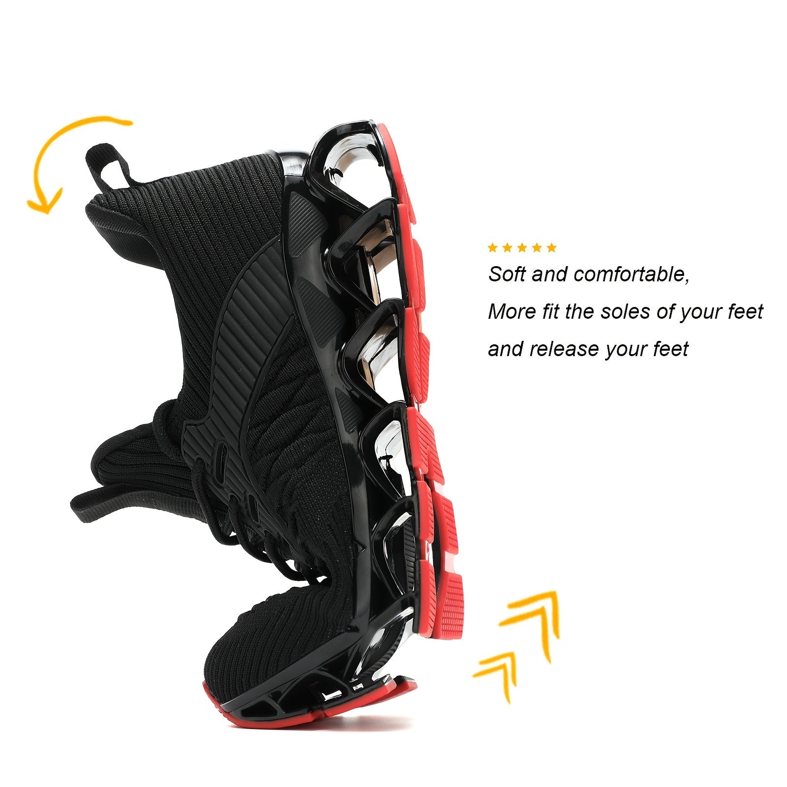 Chic Geometric Women's Sneakers for Fall – Breathable, Stabilizing, & All-Season Running Comfort