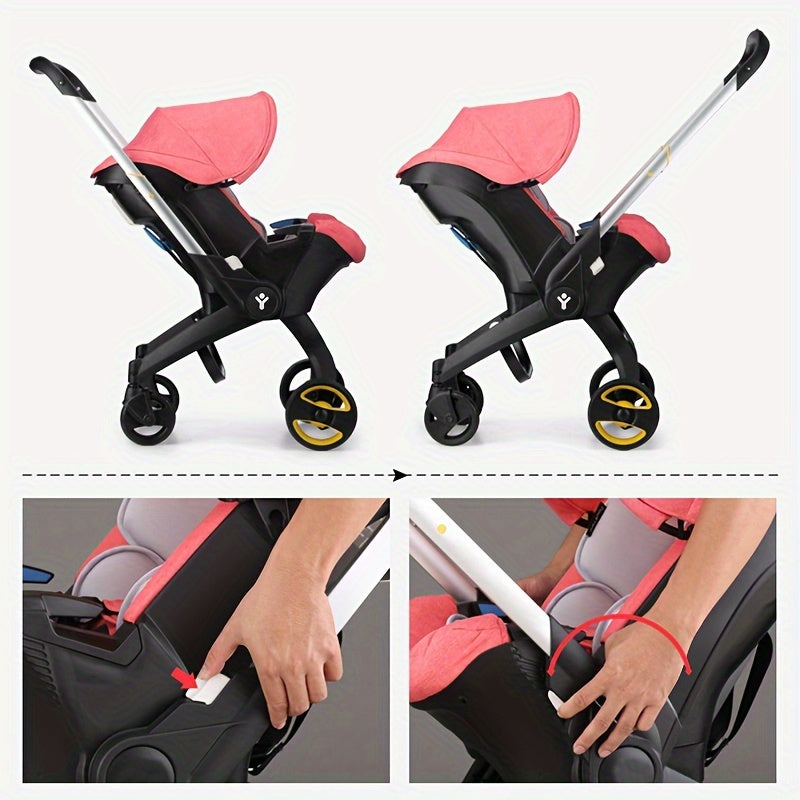 Xe Đẩy 4-in-1 Gấp Gọn Cho Bé - Quà Lễ Hoàn Hảo - Daisan Mart