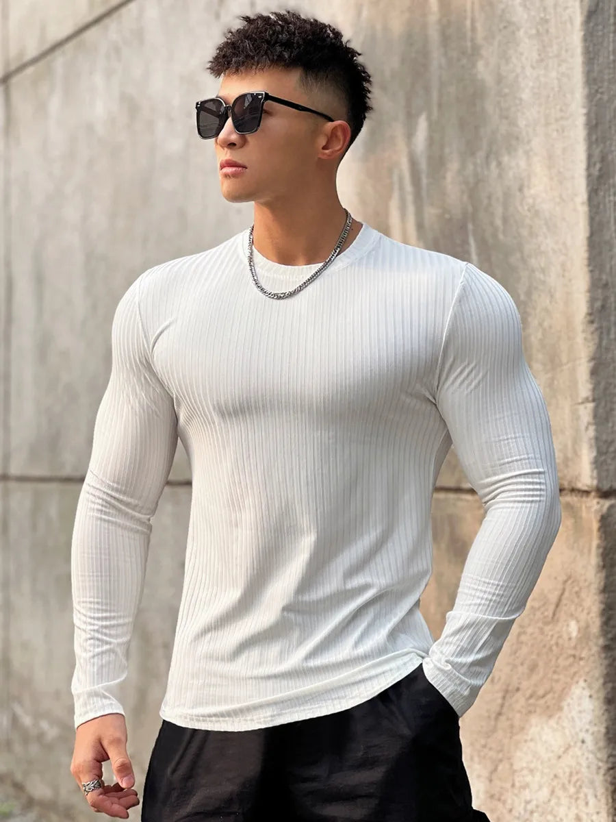 Áo Nam Thể Thao Dài Tay Gym Fitness Nhanh Khô - Daisan Mart