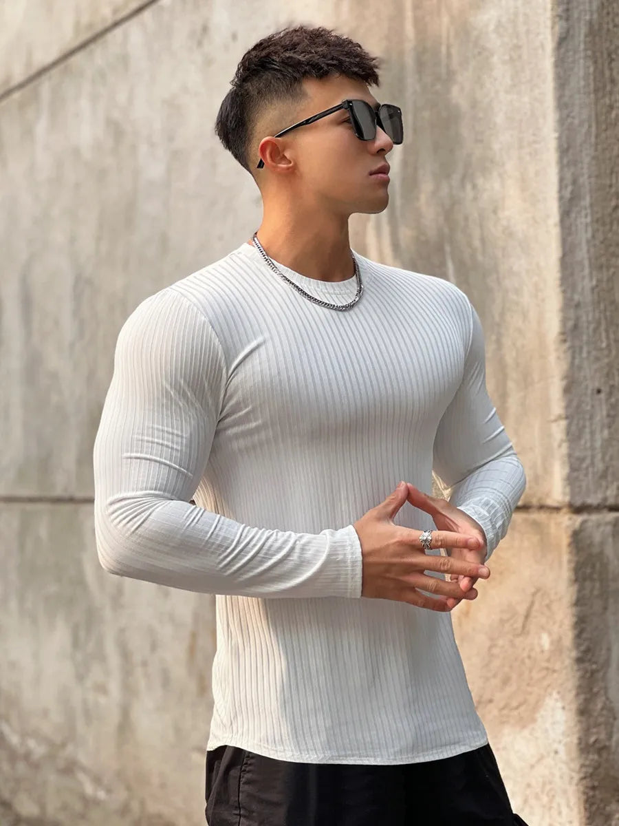 Áo Nam Thể Thao Dài Tay Gym Fitness Nhanh Khô - Daisan Mart