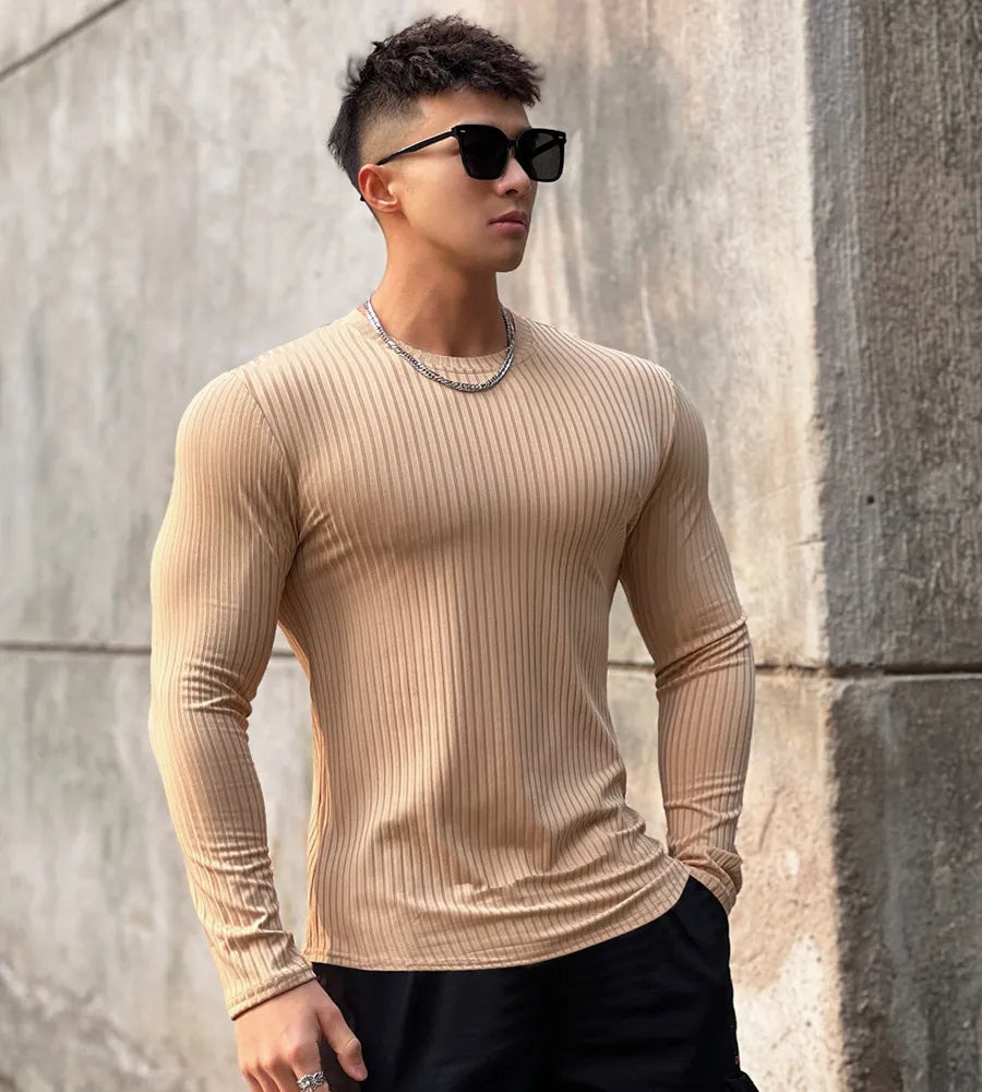 Áo Nam Thể Thao Dài Tay Gym Fitness Nhanh Khô - Daisan Mart