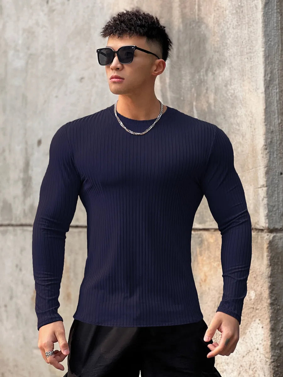 Áo Nam Thể Thao Dài Tay Gym Fitness Nhanh Khô - Daisan Mart