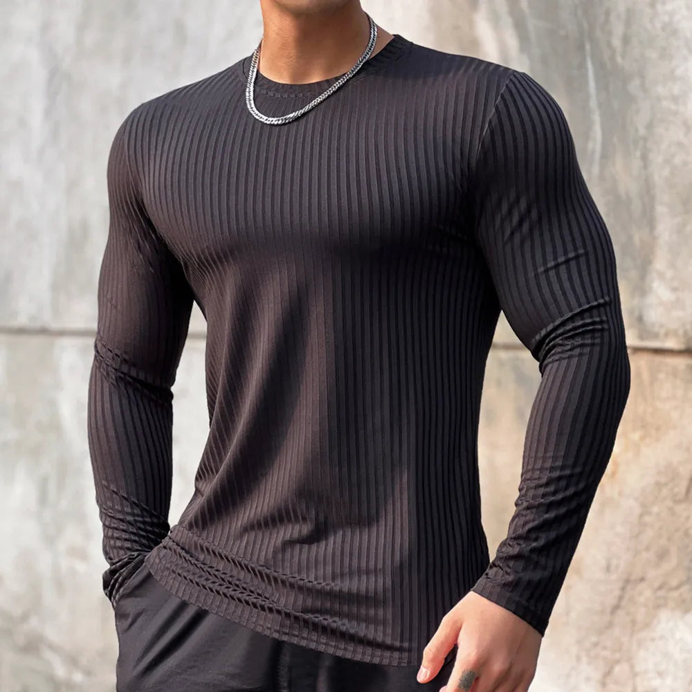 Áo Nam Thể Thao Dài Tay Gym Fitness Nhanh Khô - Daisan Mart