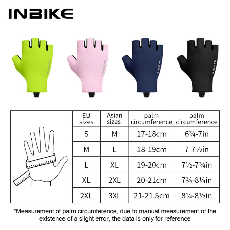 INBIKE Găng Tay Xe Đạp Mùa Hè Chống Sốc Nam Nữ - Daisan Mart