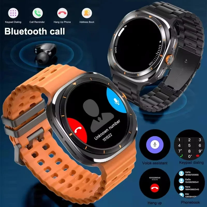 Đồng Hồ Thông Minh LAXASFIT 2025 AMOLED, Gọi Bluetooth - Daisan Mart
