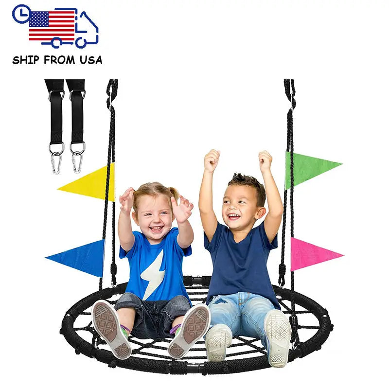 Zoshine Black Nest Tree Swing Factory Wholesale Best Price Outdoor Nest Tree Swing for Kids Play in Garden - Daisan Mart