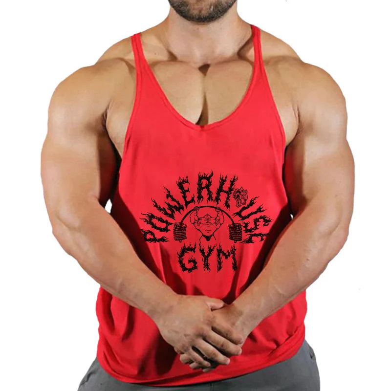 Áo Ba Lỗ Gym Nam Cotton Siêu Co Giãn Powerhouse - Daisan Mart