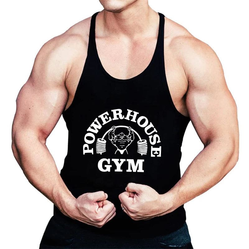 Áo Ba Lỗ Gym Nam Cotton Siêu Co Giãn Powerhouse - Daisan Mart