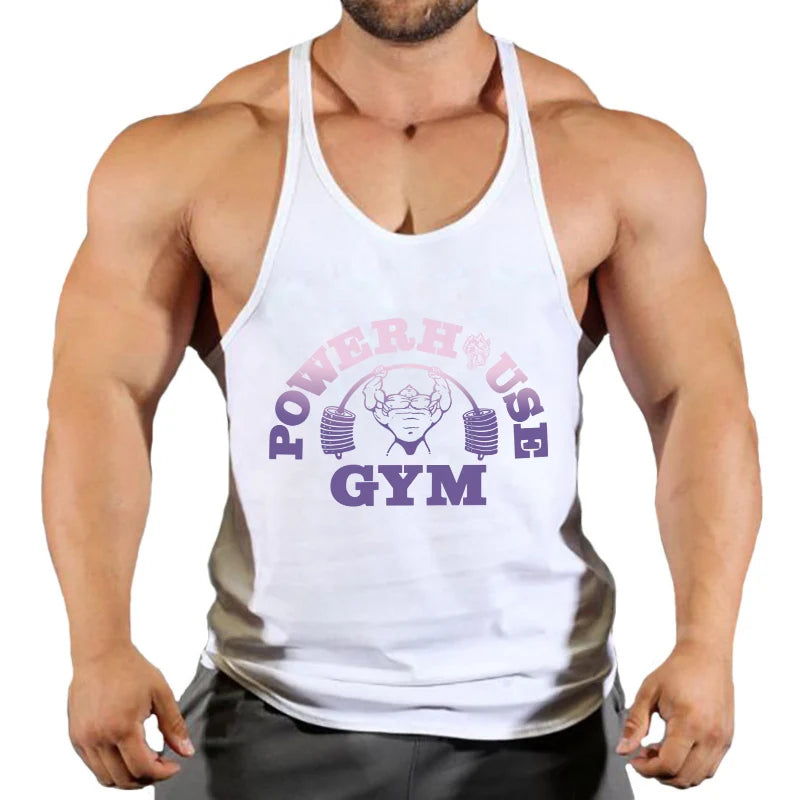 Áo Ba Lỗ Gym Nam Cotton Siêu Co Giãn Powerhouse - Daisan Mart