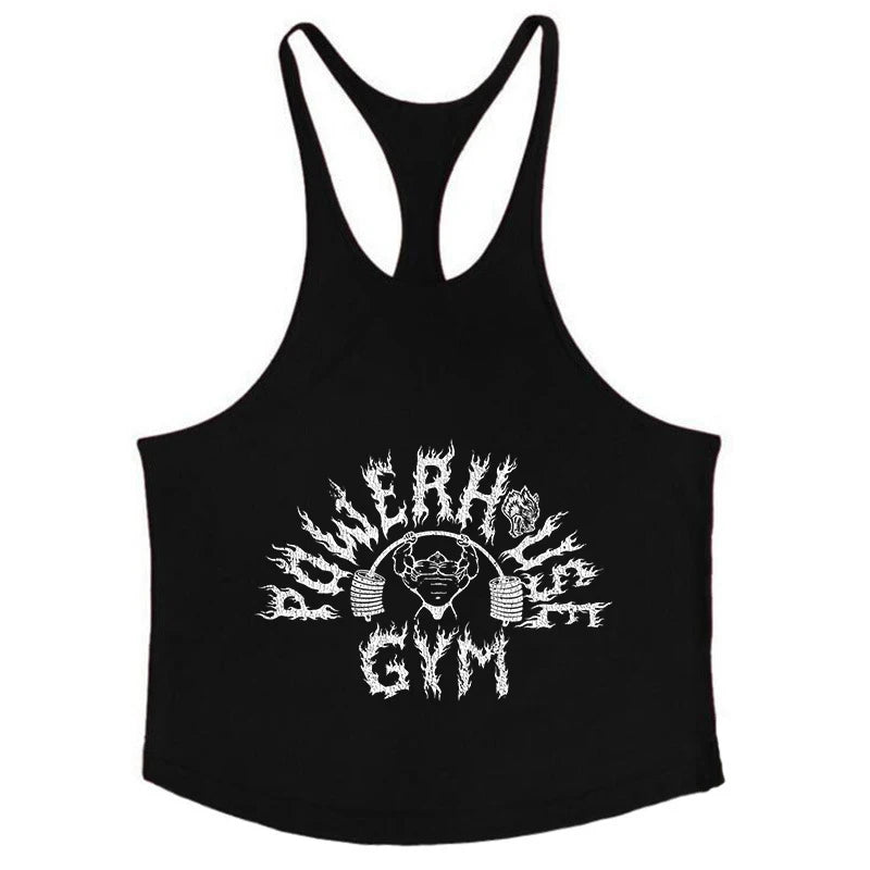 Áo Ba Lỗ Gym Nam Cotton Siêu Co Giãn Powerhouse - Daisan Mart