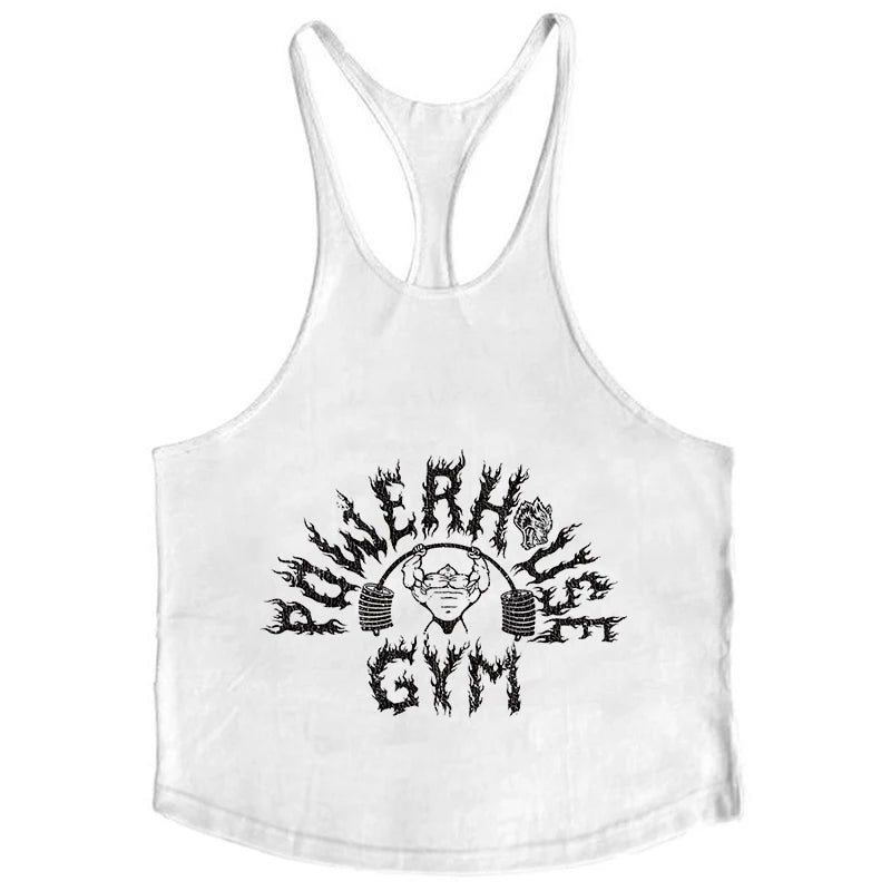 Áo Ba Lỗ Gym Nam Cotton Siêu Co Giãn Powerhouse - Daisan Mart