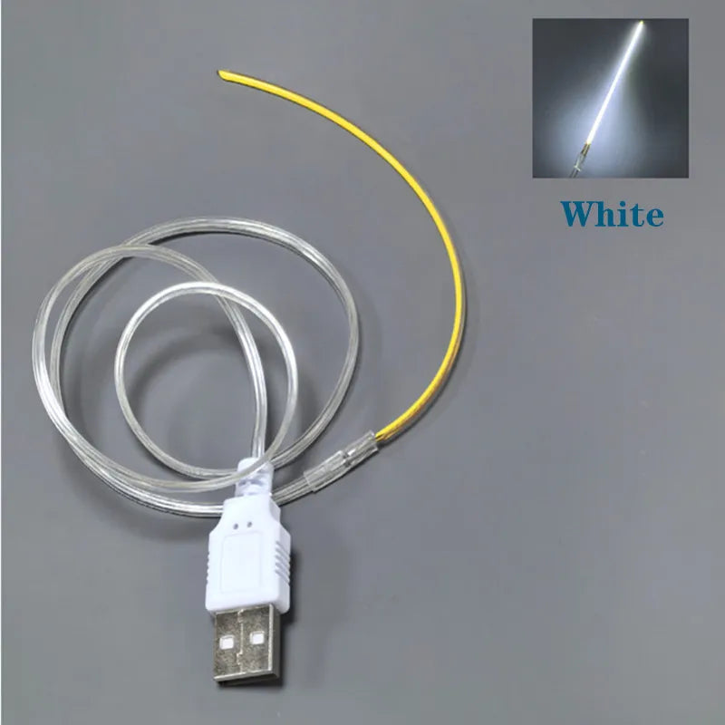 Dây Đèn LED Dẻo USB 5V Sáng 360° DIY Quà Tặng - Daisan Mart