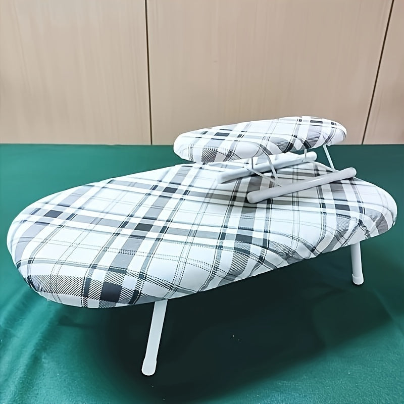 Compact and Portable Mini Ironing Board – Ideal for Travel, Apartments, & Quick Touch-Ups, Includes Sleeve Attachment - Daisan Mart