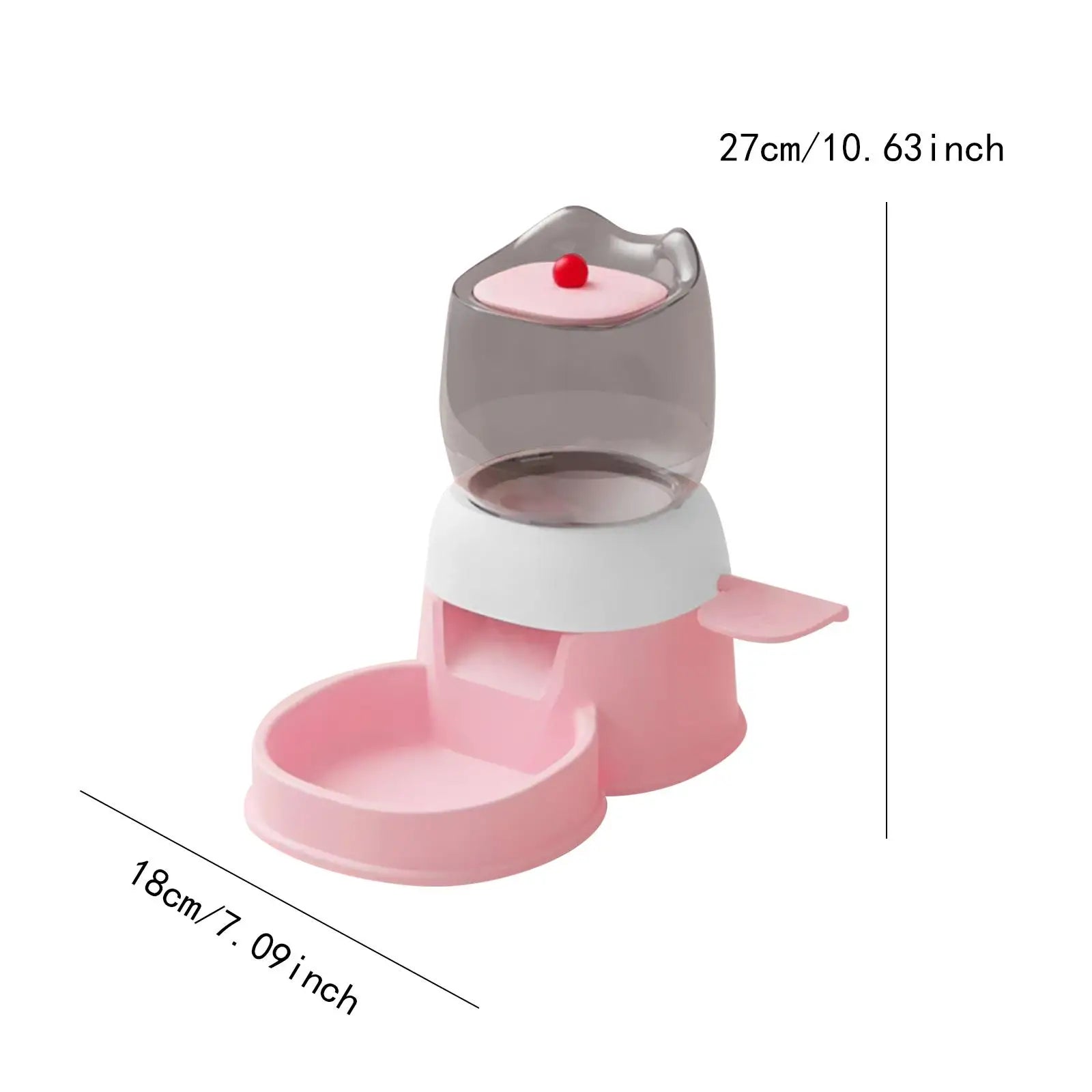 Automatic Pet Feeder Large Capacity 2L Dogs Cats Food Feeder Outdoor Pet Dispenser for Dog Kitten Small Medium Pet Puppy Cat - Daisan Mart