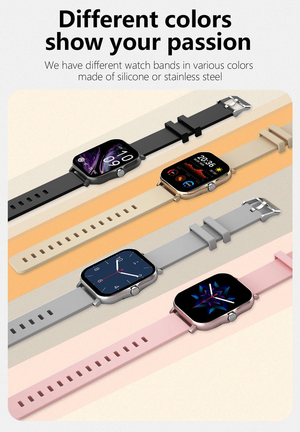 D13 116Plus Multi-Function Smart Watch For All Ages