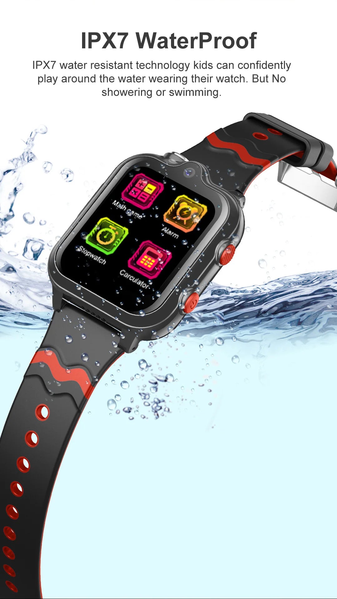 4G GPS Waterproof Kids Smart Watch 2025