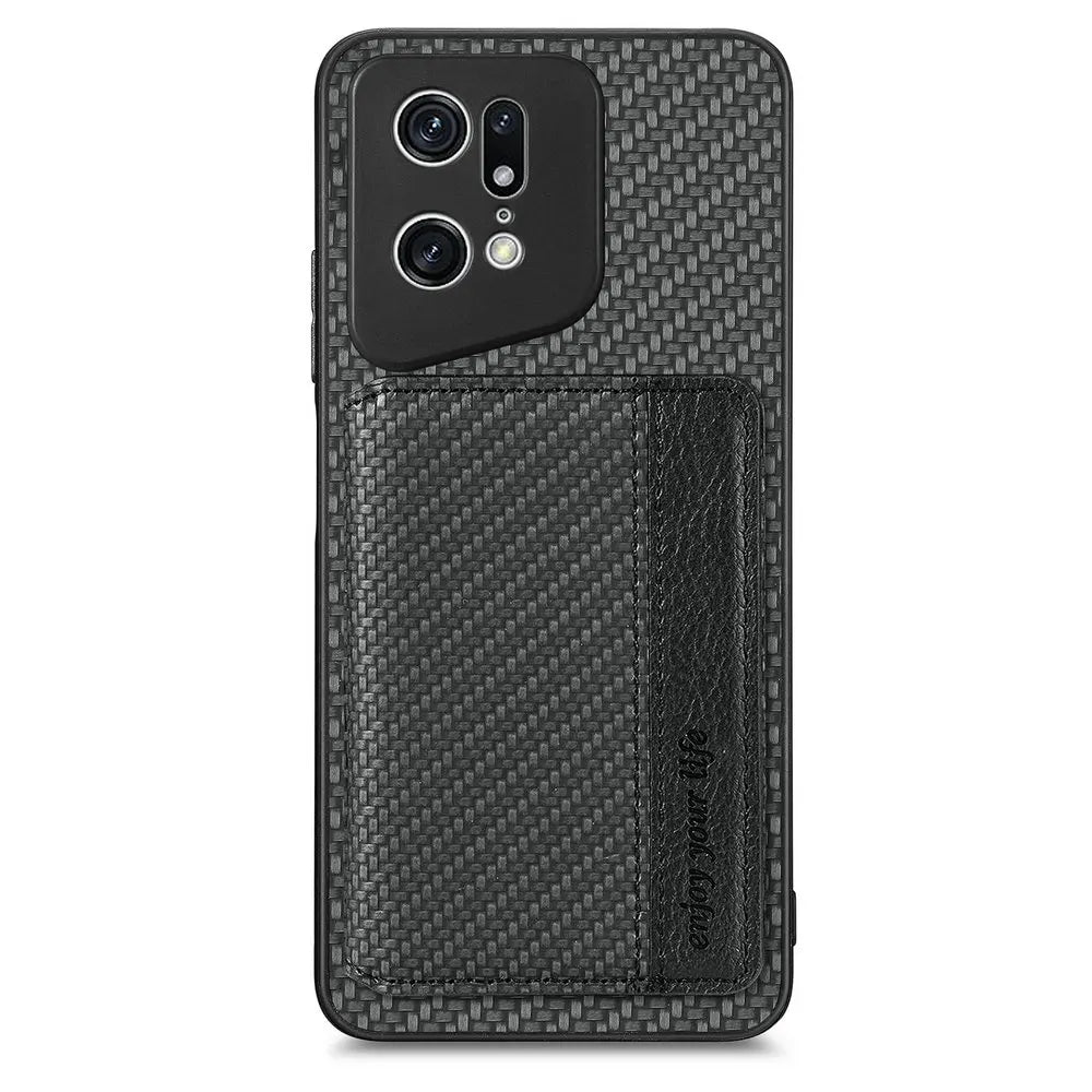 Ốp Lưng Da Chống Trộm Cho OPPO Find X Series 5G - Daisan Mart