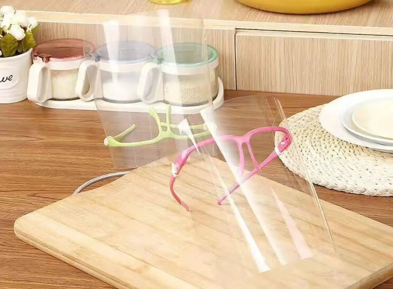 Mặt Nạ Chống Sương Bảo Vệ Toàn Diện Nấu Ăn