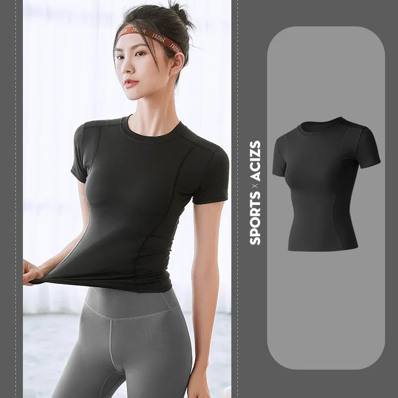 Áo Tập Yoga Nữ 2025 Thoáng Khí Khô Nhanh Thể Thao - Daisan Mart